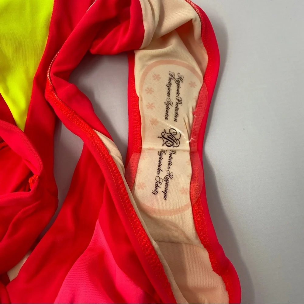 Agent Provocateur Mazzy Red Pink Swimsuit NWT *SALE* - Picture 8 of 12
